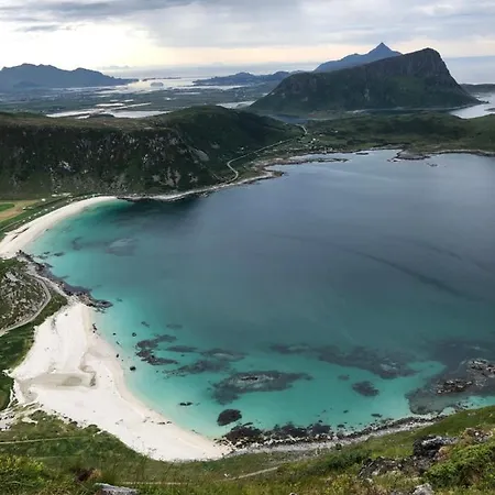 Vakantiehuis Panorama Lofoten With Jacuzzi Magic View *