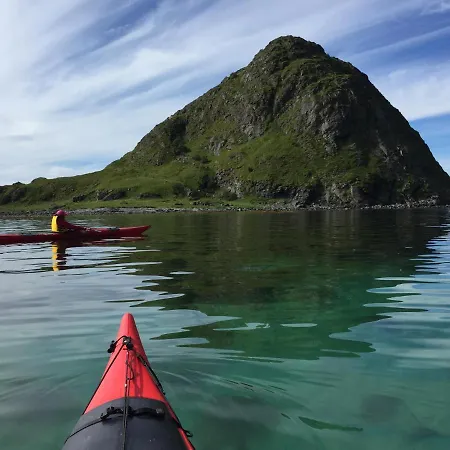 בית נופש Panorama Lofoten With Jacuzzi Magic View *