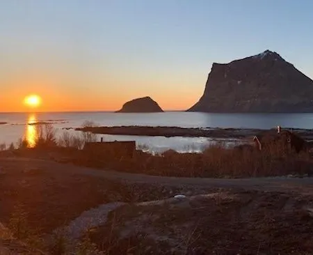 Tatil Evi Panorama Lofoten With Jacuzzi Magic View *
