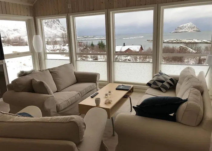 Panorama Lofoten With Jacuzzi Magic View Semesterbostad *