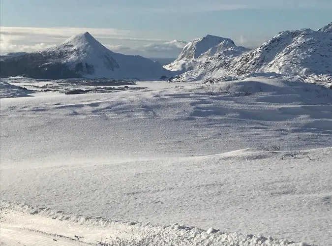 Panorama Lofoten With Jacuzzi Magic View Semesterbostad