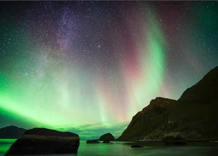 Panorama Lofoten With Jacuzzi Magic View Semesterbostad Offersoya
