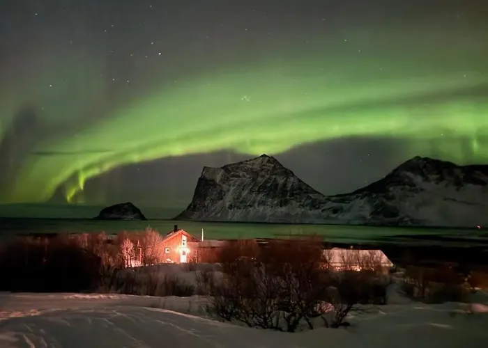 Semesterbostad Panorama Lofoten With Jacuzzi Magic View